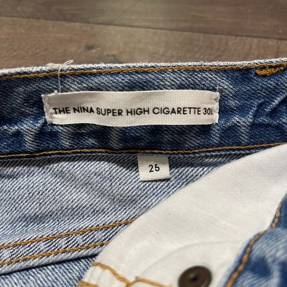 Aritzia Denim Forum Nina Super High Rise Cigarette Jeans - Picture 2 of 2